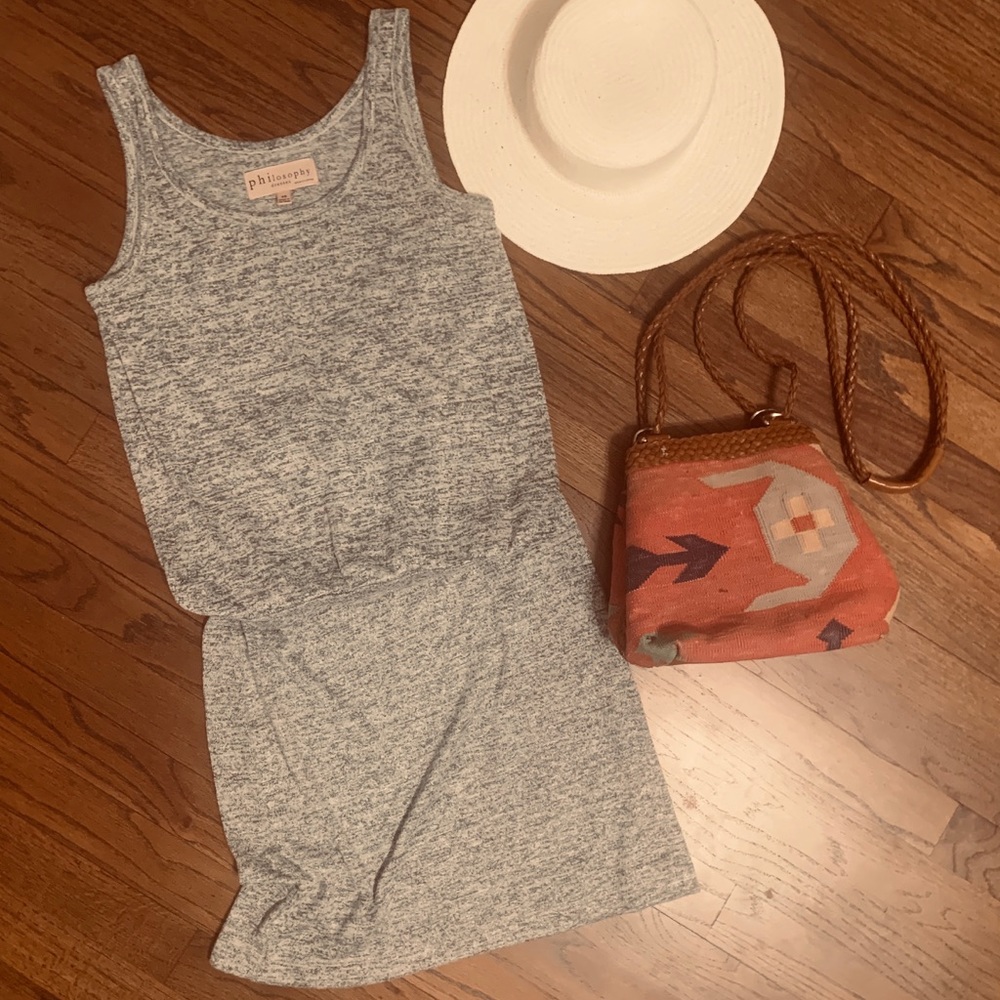 Philosophy travel Dress Grey